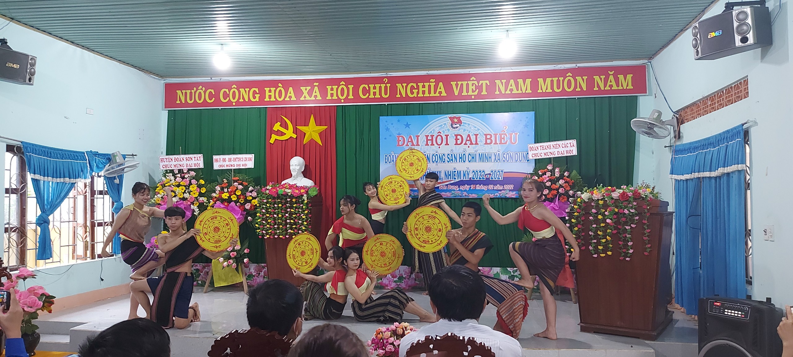 Đoàn TNCS HCM xã Sơn Dung tổ chức Đại hội đại biểu lần thứ XII, nhiệm kỳ 2022-2027